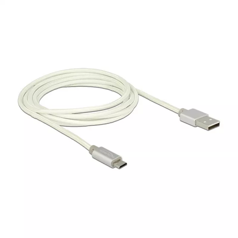Cabo USB DeLOCK 2 m USB2.0-A/USB2.0 Micro-B