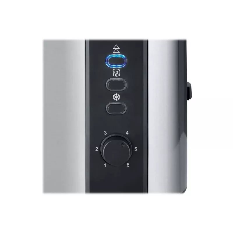 Severin 2589 2 fatias 800 W preto, aço inoxidável