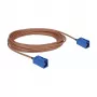 Cabo coaxial DeLOCK 89666 RG-316 5 m FAKRA C azul castanho