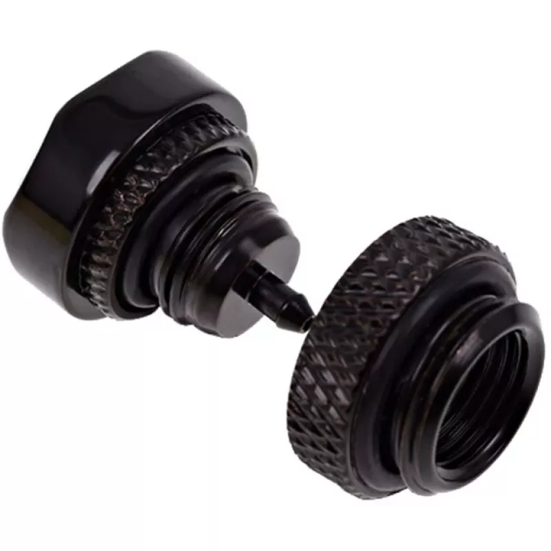 Alphacool Eiszapfen Válvula de alívio de pressão G1/4 - Preto profundo (17361)