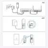 Campainha de vídeo Reolink D340W 5MP WLAN deteção de pessoas áudio bidirecional