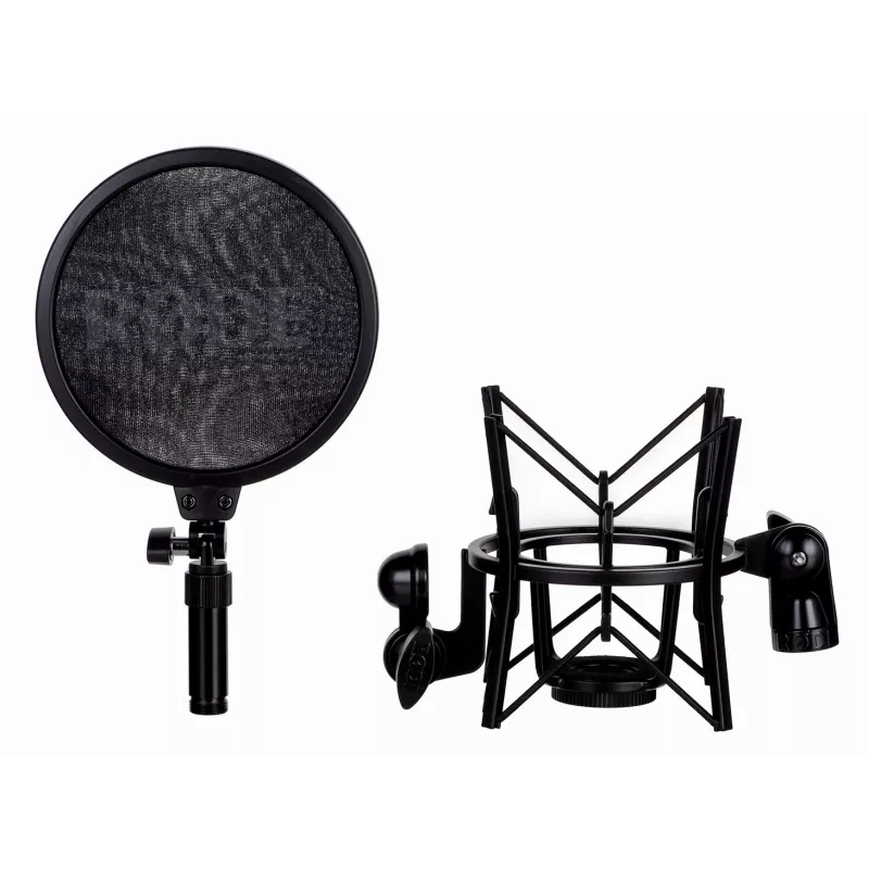 RODE SM6 suporte anti-choque com filtro pop, preto