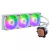 Kit de Refrigeração Líquida Cooler Master MasterLiquid 360L Core ARGB Branco Ventoinha 12 cm