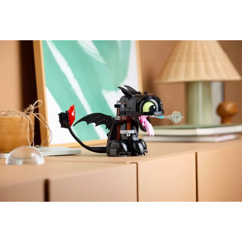 LEGO ICONS 10375 Como Treinar o Teu Dragão: Banguela