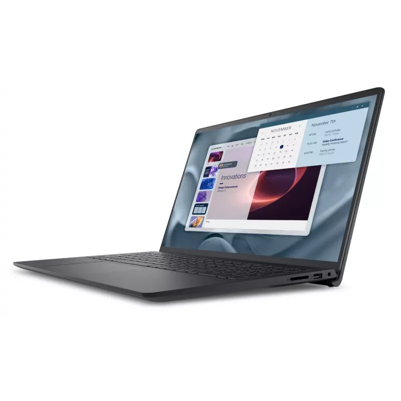 Portátil Dell Pro Essential 15 AG FHD, Intel i7-1355U, 16 GB RAM, 1 TB SSD, Intel UHD, Windows 11, impressão digital, teclado inglês, preto, 3 anos ProSupport NBD no local