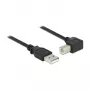 Cabo USB DeLOCK 1,5 m USB 2.0-A USB 2.0-B preto
