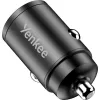 Carregador de automóvel YENKEE CAR 02 Power Delivery 30W com conectores USB-A e USB-C