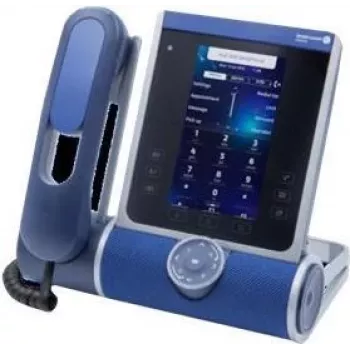 Telefone IP Alcatel-Lucent ALE-500 azul LCD com fio de mão 5,5 polegadas