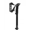 Bastões de trekking Leki Sherpa FX ajustáveis 120–140 cm, preto
