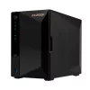 Asustor DRIVESTOR 2 Pro Gen2 AS3302T v2 NAS Realtek RTD1619B 2 GB DDR4 ADM preto