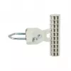 Conjunto de montagem ALLNET ALL_UBIBRACKET branco