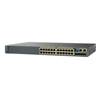 Cisco - Catalyst 2960X-24TS-LL - Switch - Gerido - 24 x 10/100/1000 + 4 x Gigabit SFP - Desktop
