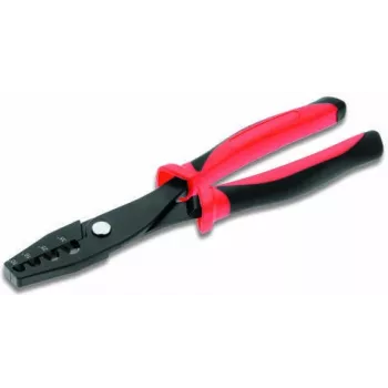 Alicate de cravar cabos Cimco 10 1904 230 mm preto vermelho