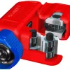 Corta-tubos Knipex TubiX S 3–30 mm, ferramenta de corte compacta para tubos metálicos e plásticos