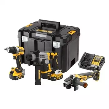 Parafusadeira/chave de impacto DeWALT DCK355P2T-QW 18V 2x5Ah