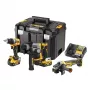 Parafusadeira/chave de impacto DeWALT DCK355P2T-QW 18V 2x5Ah
