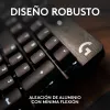 Logitech G G413 TKL SE, com fios, USB, interruptor mecânico, QWERTZ, LED, Preto