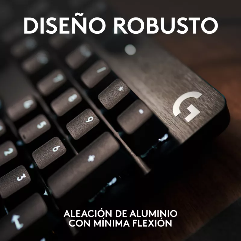 Logitech G G413 TKL SE, com fios, USB, interruptor mecânico, QWERTZ, LED, Preto