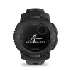 Smartwatch GARMIN Instinct 3 45mm Solar Tactical Edition preto — 45 mm, função de carregamento solar, GPS, medidor de frequência cardíaca