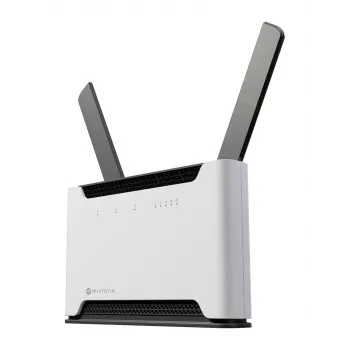 Router Wi-Fi MikroTik Chateau PRO ax — Dualband 2,4/5 GHz, 3548 Mbit/s, PoE, 5x LAN, 2 antenas externas, cinzento/branco