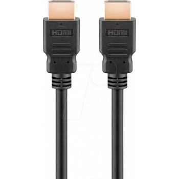 Cabo HDMI Goobay 41081 0,5 m HDMI Type-A (Standard) 2 x HDMI Type-A (Standard) preto (41081)