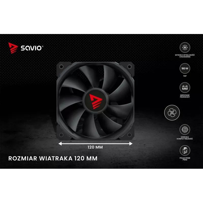 SAVIO VORTEX X2 Cooler de CPU