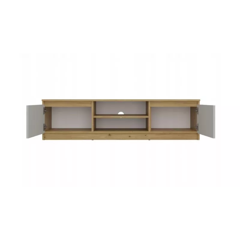 Móvel de TV MALWA 140, carvalho Artisan/caxemira