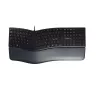 CHERRY KC 4500 ERGO Teclado Universal USB QWERTY Nórdico Preto