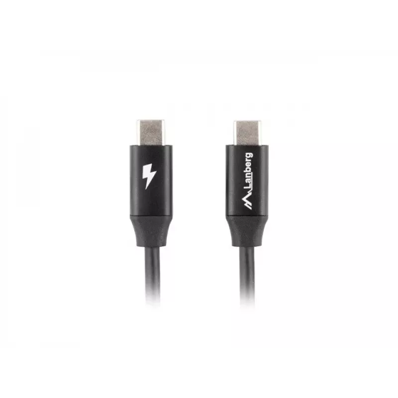 Cabo USB-C M/M 2.0 CA-CMCM-40CU-0005-preto 0,5m