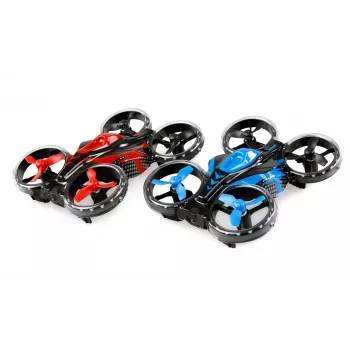 Amewi FightStar Battle Bundle drone vermelho e azul — modelo 25344, para utilização interior/exterior, adequado para crianças a partir de 8 anos