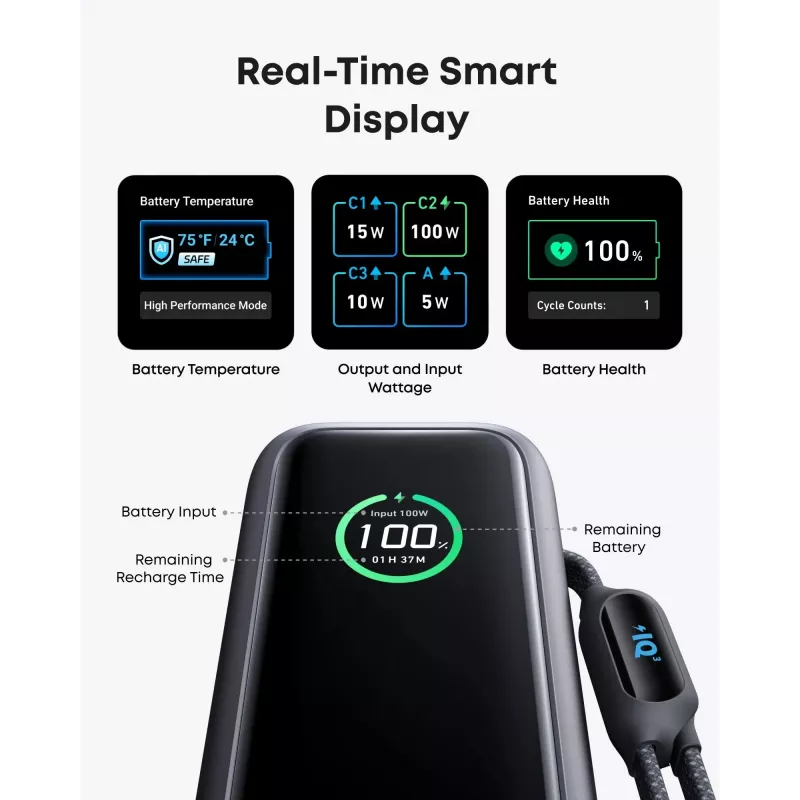 Powerbank portátil Anker A1695H11 25000 mAh