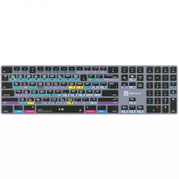 Teclado Logickeyboard LKB-RESB-TM-UK Office Bluetooth QWERTY cinzento titânio