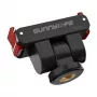 Adaptador de montagem magnético Sunnylife AD035 1/4 polegadas com rotação de 180°, compatível com OSMO 360 ACTION 5 PRO OSMO ACTION 4 3 2