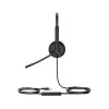 Yealink UH34 SE Lite Dual Teams Headset com fios, arco de cabeça, escritório/call center, USB Type-C, preto