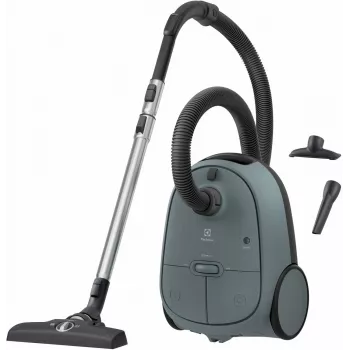 Aspirador de pó com saco Electrolux EB61C1OG 850 W 3,5 L, tubo telescópico de aço, EPA12, raio de 12 m