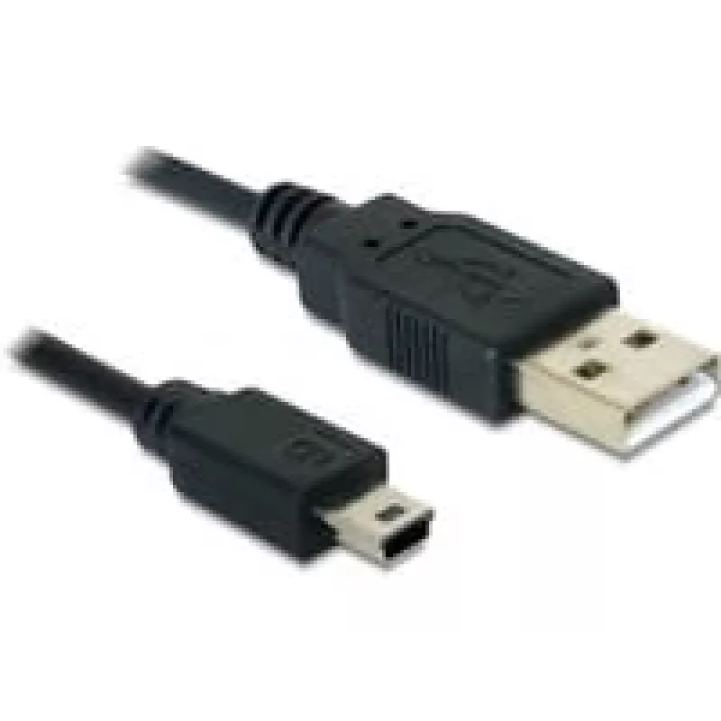 Cabo USB DeLOCK USB 2.0-A / USB mini-B 5 pinos 0,70 m