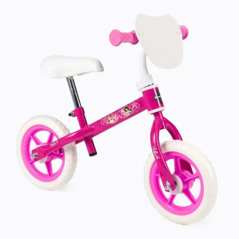 Bicicleta de equilíbrio HUFFY Princess 10 inch para crianças, sem pedais, quadro leve, pneus de espuma