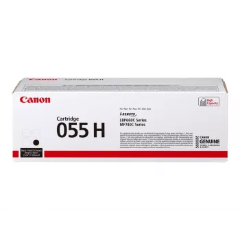 Cartucho de toner Canon 055H 1 unid. Original preto
