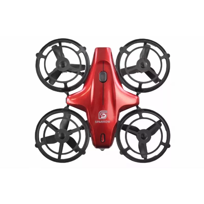 Drone com câmara Amewi 25324 mini-drone 300 mAh preto vermelho