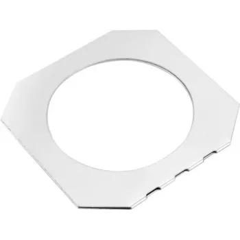 Moldura de filtro para lâmpada LED PAR-20 EUROLITE 3CT prateada – filtros compatíveis com PAR20, suporte metálico