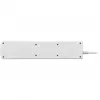 Brennenstuhl 1153110126 cabo de extensão 2 m 6 tomadas AC para interior branco (1153110126)