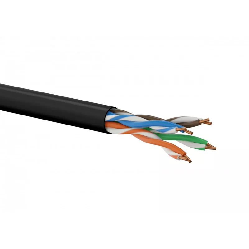 Cabo de rede A-LAN KIU5OUTZ305 U/UTP Cat5e 305 m Cinzento