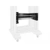 Delock kit de montagem em calha DIN - montável em rack - preto - 4U - 48,3 cm (19