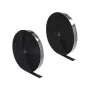 Fita velcro DeLOCK alto desempenho autoadesiva 25 m x 25 mm preto