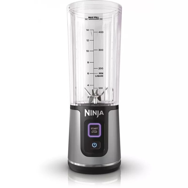 Misturadora desportiva Ninja BC151EUBK — recipiente de 0,53 L, 14,4 W, bateria, Ice-Crush, preto