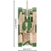 Conjunto de construção COBI Renault R35 Valentine IX Panzer I 595 peças
