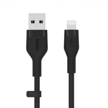 Cabo Lightning Belkin CAA008BT1MBK 1m Preto USB A para Lightning