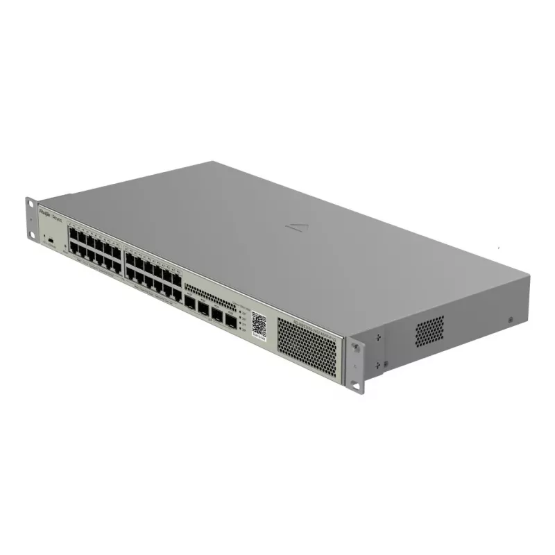Ruijie Networks RG-NBS3100-24GT4SFP-P-V2 Switch de rede Gerido L2 Gigabit Ethernet (10/100/1000) Power over Ethernet (PoE) Metálico