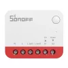 Interruptor inteligente Sonoff MINI-ZBRBS compatível com ZigBee tamanho mini para instalação encastrada, relé plano
