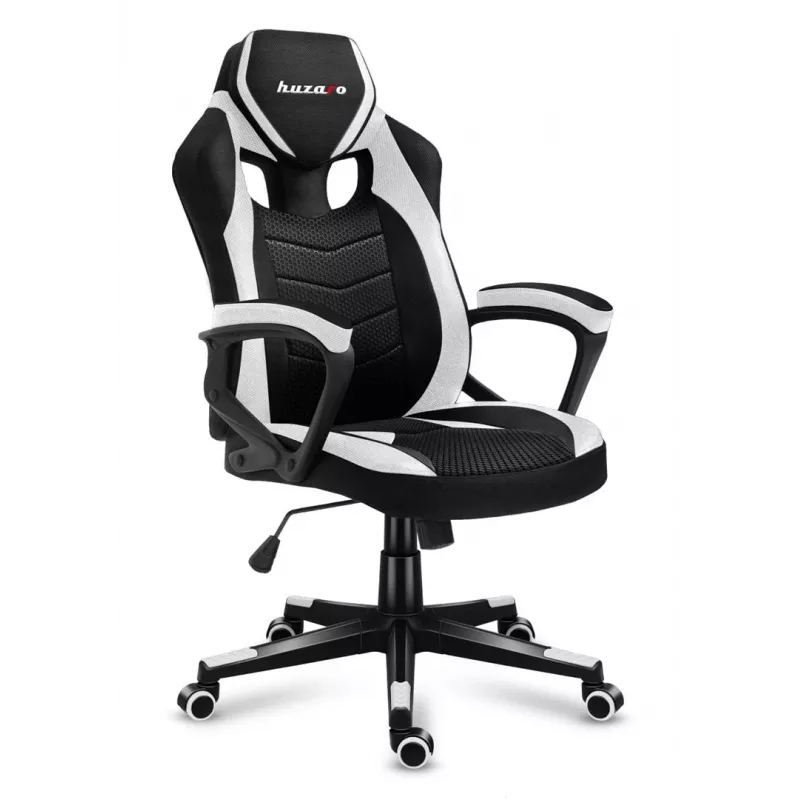 CADEIRA GAMING HUZARO FORCE 2.5 WHITE MESH